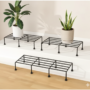 Black Metal Plant Stand Rack For Garden Pack Of 3